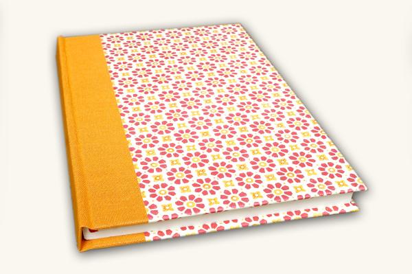 Linen light orange writing sketch maxi stationery notation